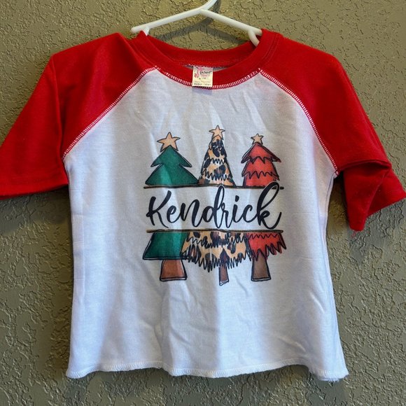Kendrick Name Christmas Shirt - Picture 1 of 1
